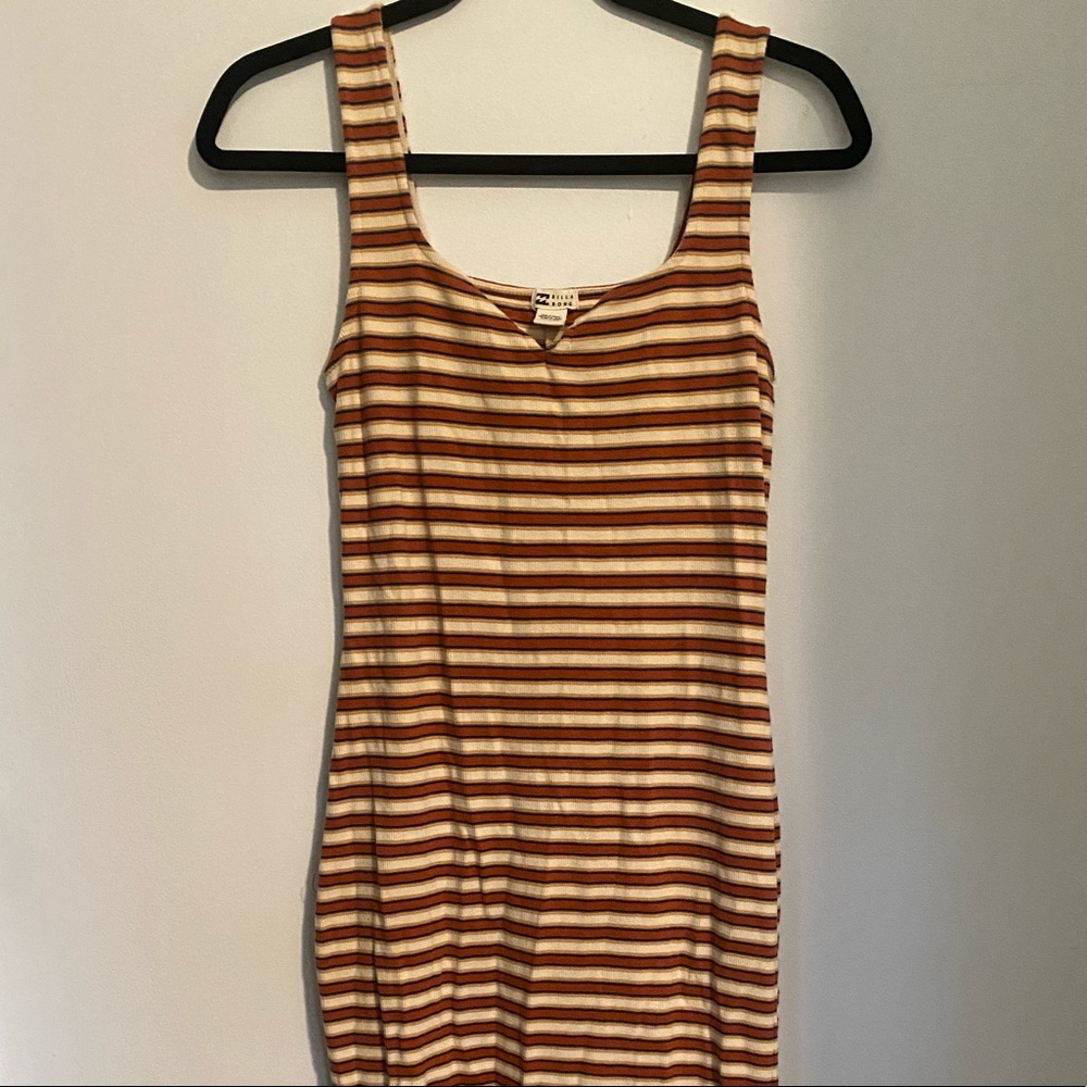 Billabong Striped Sleeveless Dress